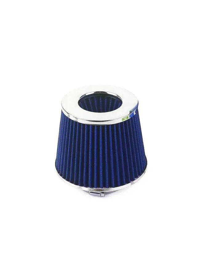 Red Air Intake Pipe Universal Car Cold Air Intake Kit Aluminum Replacement - Image 4